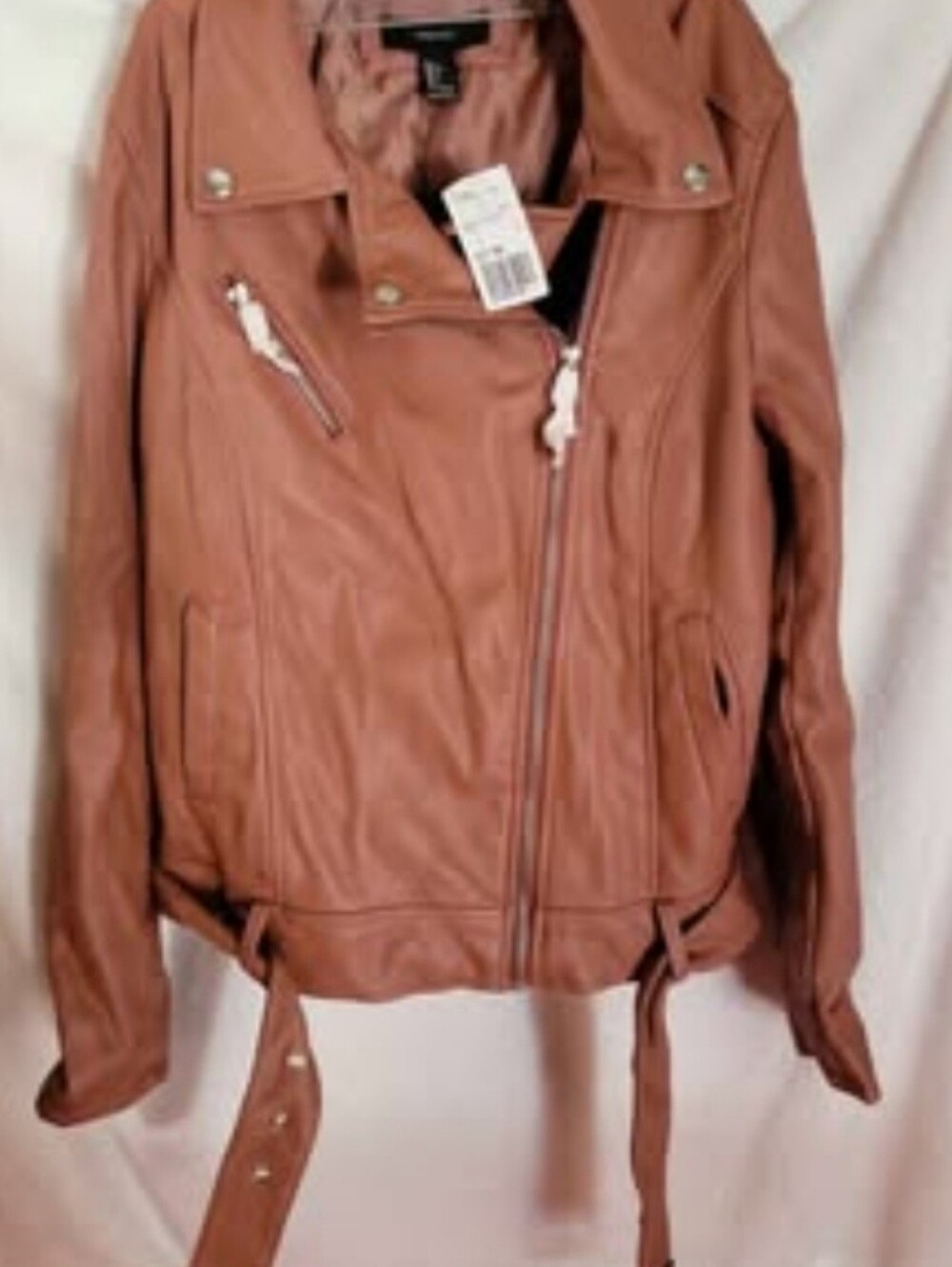 New Forever 22 Moto Jacket Size LG
